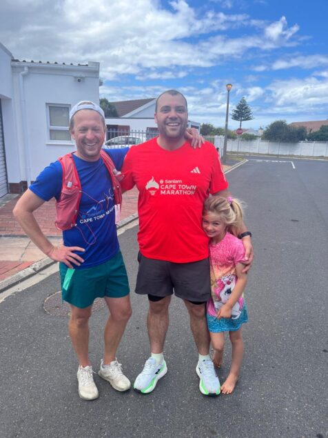 Kobus Prinsloo at Cape Town Marathon Lite