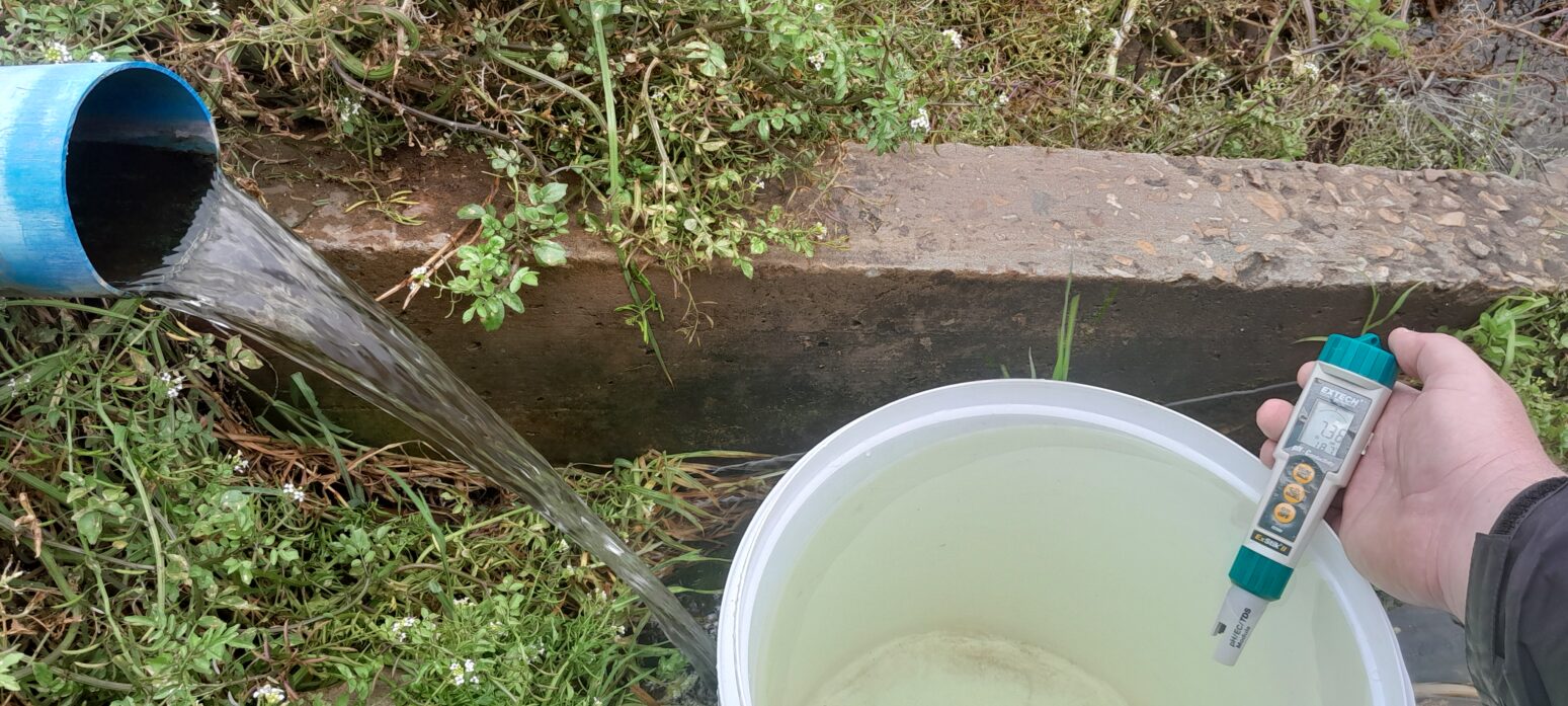 dido valley spring manual water quality measurements