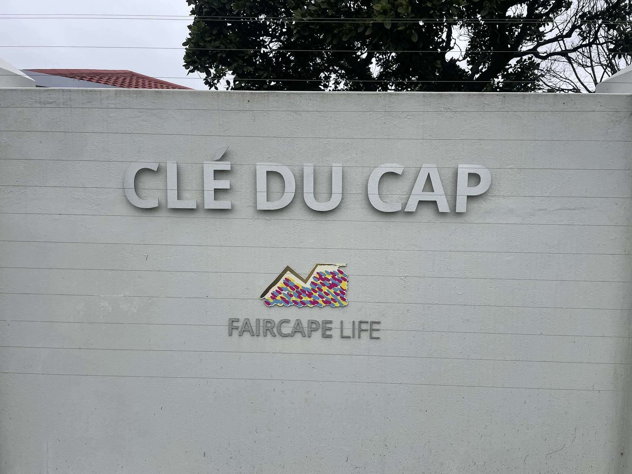 signage of Cle du Cap