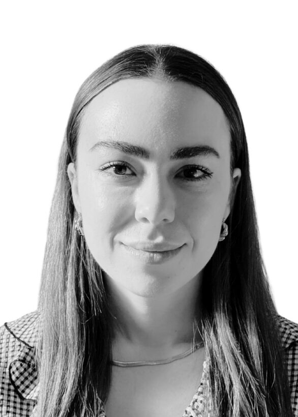 Black and white headshot of Kathryn Ross